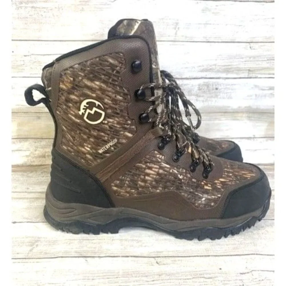 Magellan Outdoors Pro‎ Hunting Boots Men's 10D Camouflage Lace-Up  Waterproof